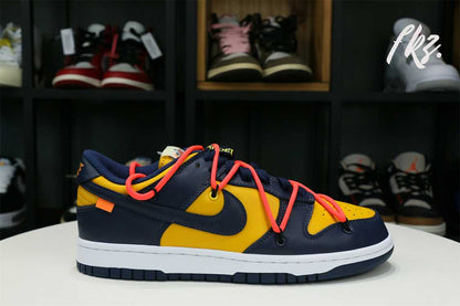 Off-White x Nike Dunk Low Michigan 2019(LN5 A1 Batch)