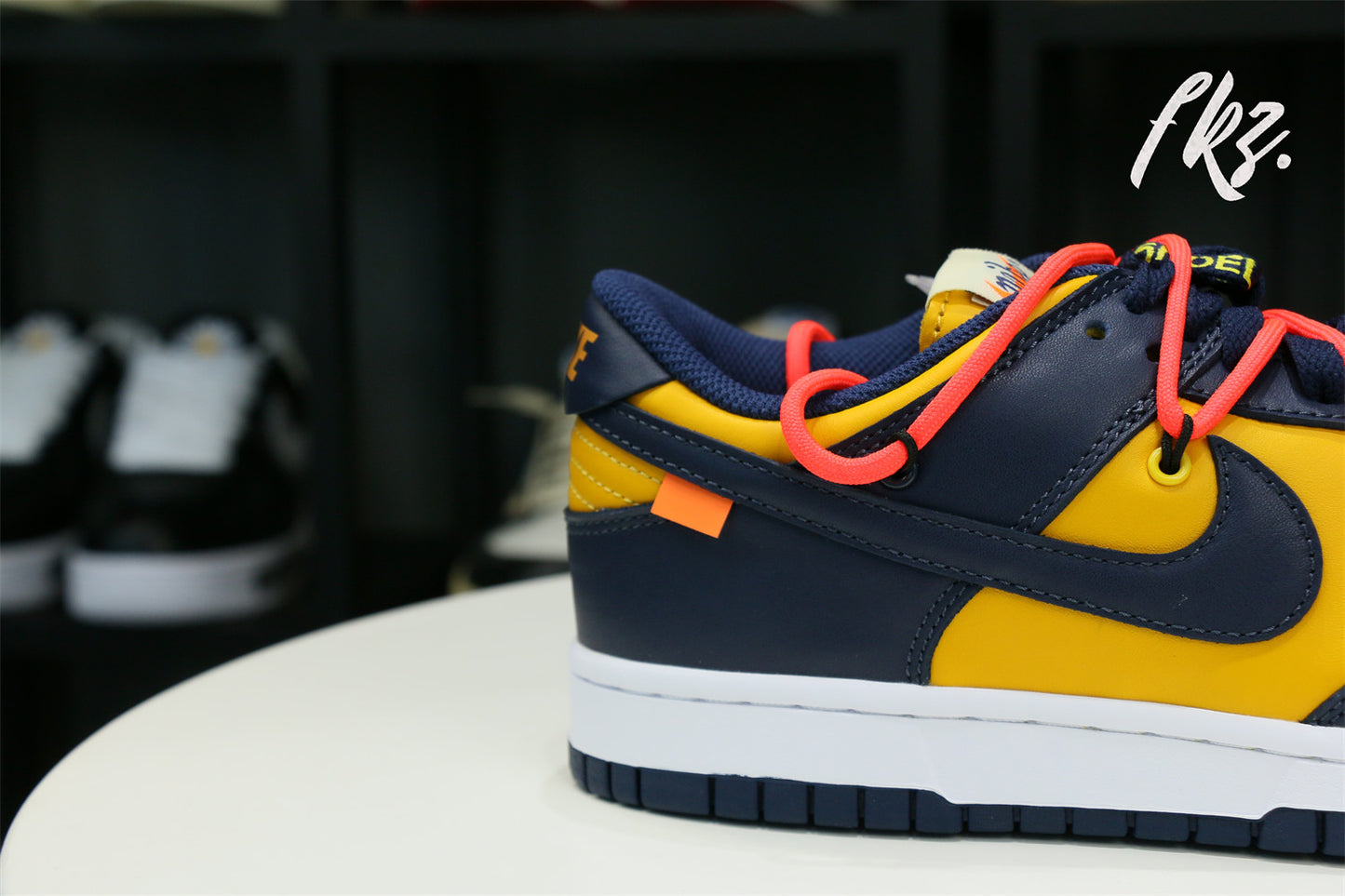 Off-White x Nike Dunk Low Michigan 2019(LN5 A1 Batch)