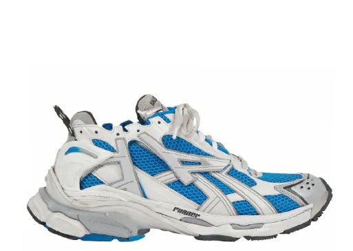 Balenciag* Runner Blue White