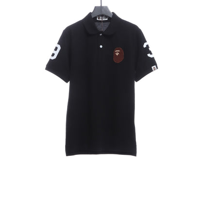 BAPE ape head towel embroidered POLO