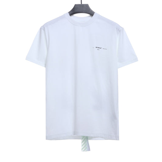 OW oil painting printing short sleeves