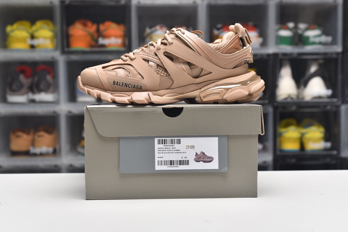 Balenciag* Wmns Track Sneaker Kaki