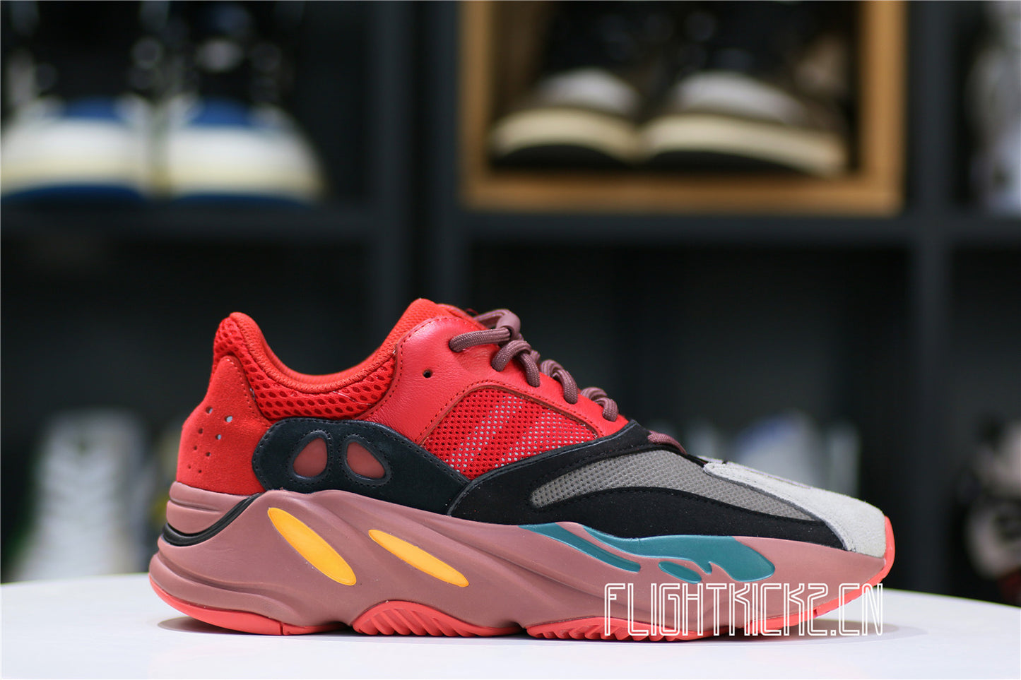 Adidas Yeezy Boost 700 Hi-Res Red