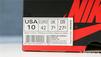 Air Jordan 1 UNC Patent Leather 2019( Based on Europe size)