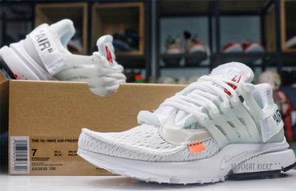 2018 Off White X Nike Presto Triple White