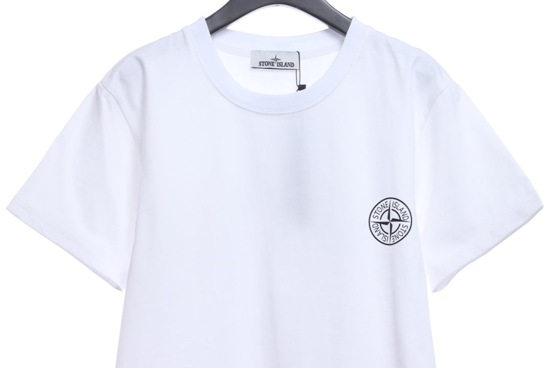 Stone Island Mechanical Compass Print Short Sleeve