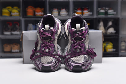 Balenciag* Cargo Sneaker Grey Purple