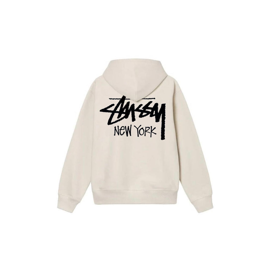 Stu$$y New York Custom Logo Graphic Printed Hoodie