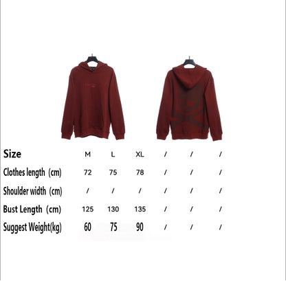 Mastermind Japan MMJ脳travis Skull Inkjet Print Hoodie