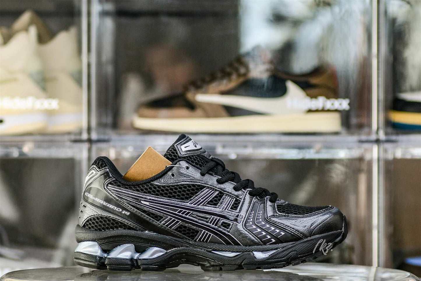 Gel Kayano 14 Black Pure Silver 2024