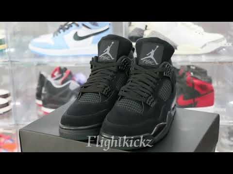 Air Jordan 4 Retro GS Black Cat 2020 (GS) (LN5 A1 Batch)